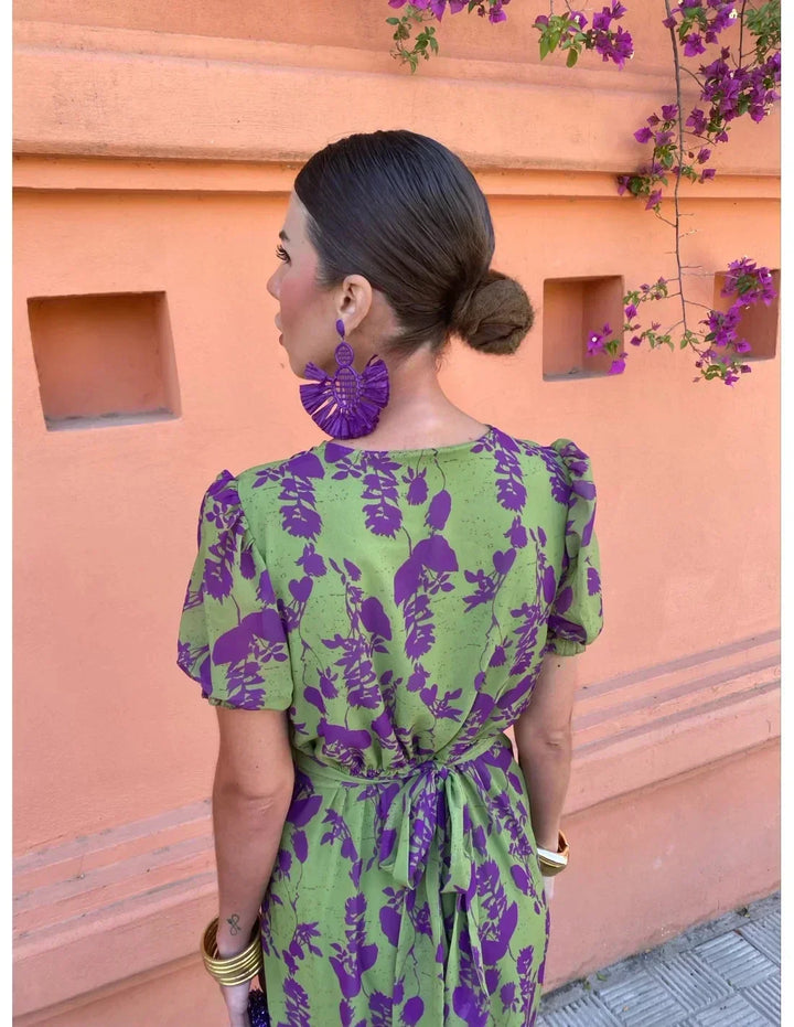 Charlotte Beautiful Printed Women's Dress - Elena Harper