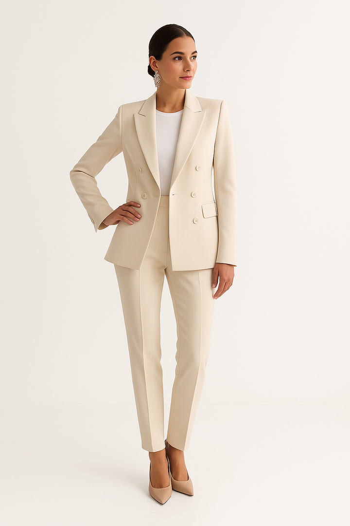 ALEXIS – POWER ELEGANCE TWO-PIECE SUIT