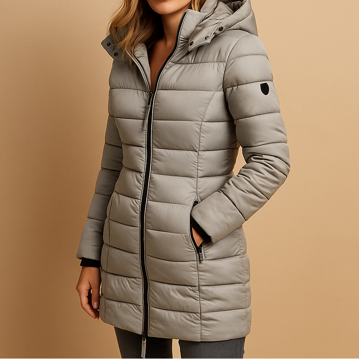 Elize Lightweight, Quilted Down Jacket - Elena Harper