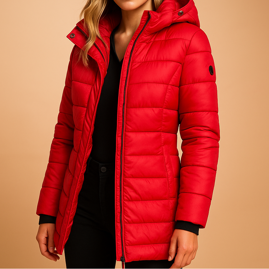 Elize Lightweight, Quilted Down Jacket - Elena Harper
