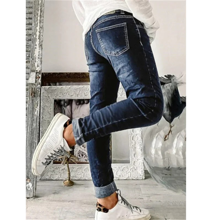 Eunice Comfort Stretch Pants, view 3 - Elena Harper