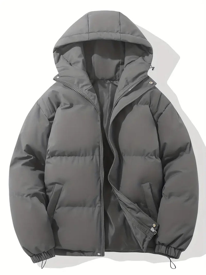 Élodie - Chic Short Puffer Jacket with Hood