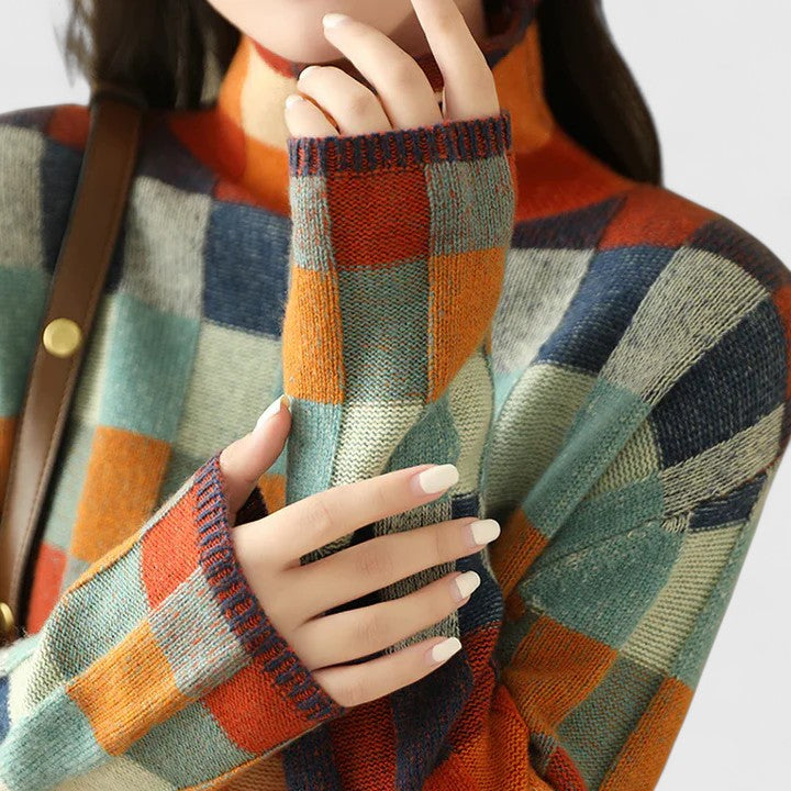 Elena | Elegant and Comfortable Turtleneck Sweater for Women