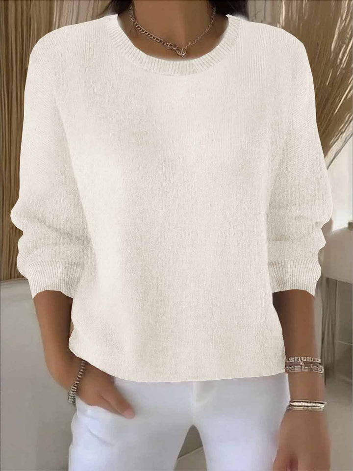 Amélie - Elegant Oversized Fine Knit Sweater