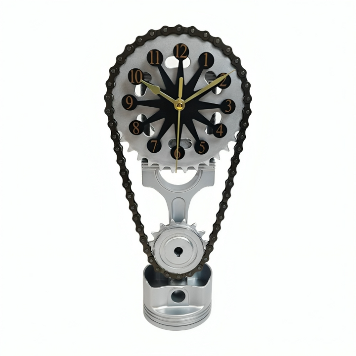 50% TEMPORARY DISCOUNT | TimeForge™ | Rotating Metal Gear Clock
