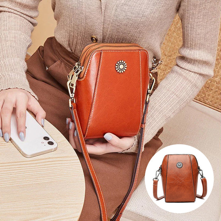 Vienna - Compact Solid Color Mini Handbag