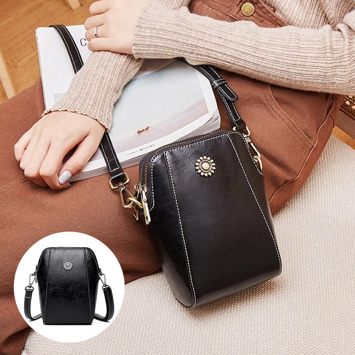 Vienna - Compact Solid Color Mini Handbag