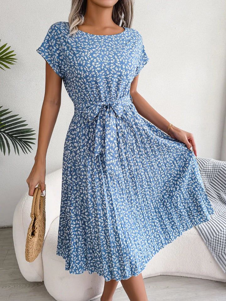 FloraChic A-Line Dress - Elena Harper