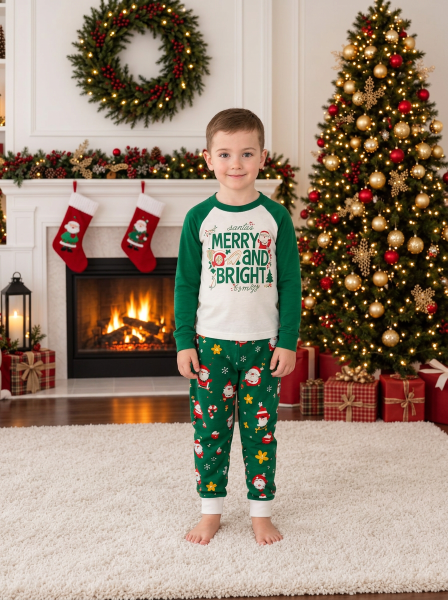 Gnome Matching Family Christmas Pyjama Set