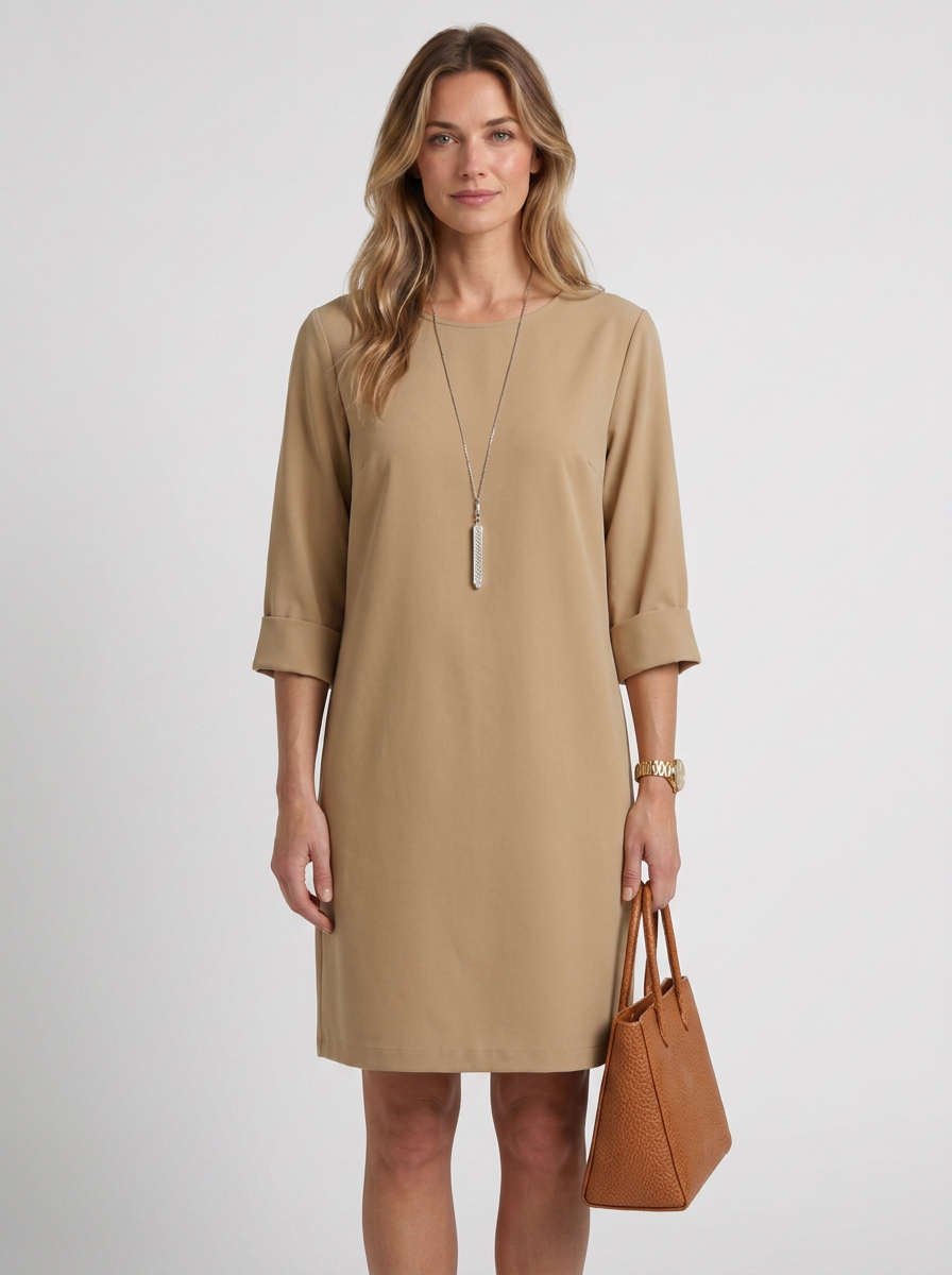 Fluid and Light Midi Dress for Women