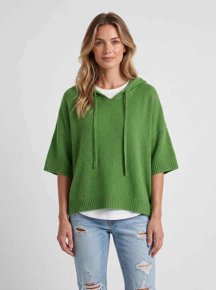 Oversized Cashmere-Touch Hoodie for Women