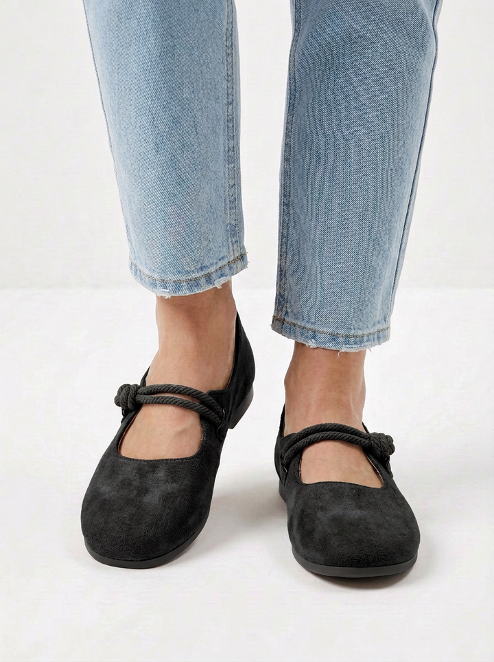 Soft Slip-On Loafers With Bow Detail For Women