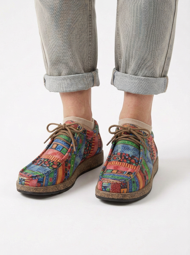 Lightweight and Comfortable Sneakers with Shock-Absorbing Sole for Women, view 4 - Elena Harper