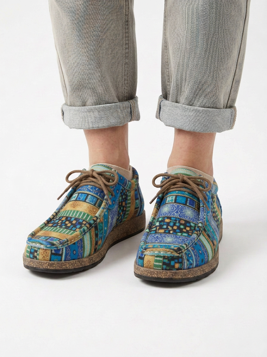 Lightweight and Comfortable Sneakers with Shock-Absorbing Sole for Women, view 3 - Elena Harper