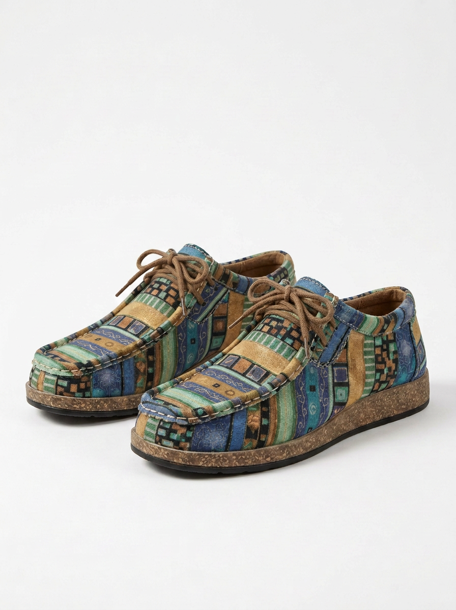 Lightweight and Comfortable Sneakers with Shock-Absorbing Sole for Women, view 7 - Elena Harper