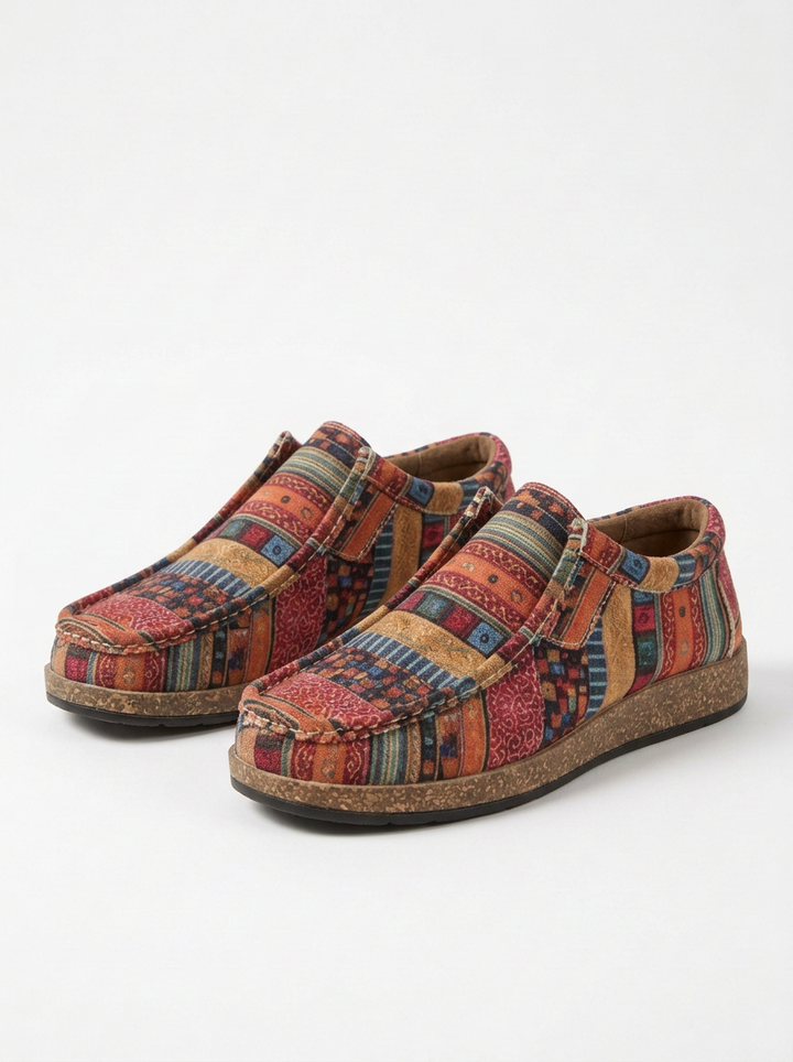 Lightweight and Comfortable Sneakers with Shock-Absorbing Sole for Women, view 6 - Elena Harper