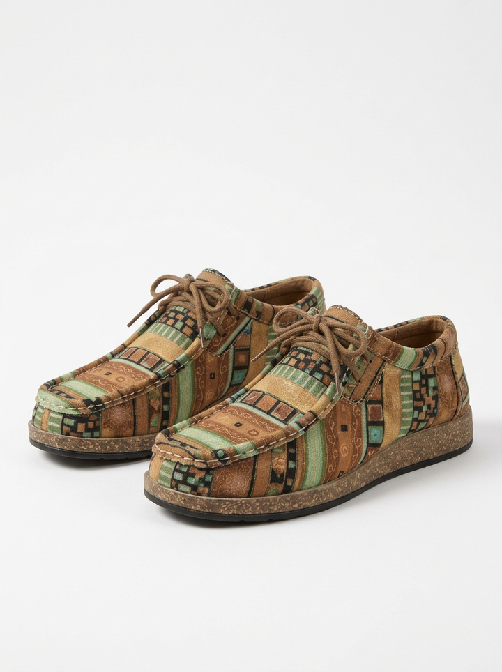 Lightweight and Comfortable Sneakers with Shock-Absorbing Sole for Women - Elena Harper