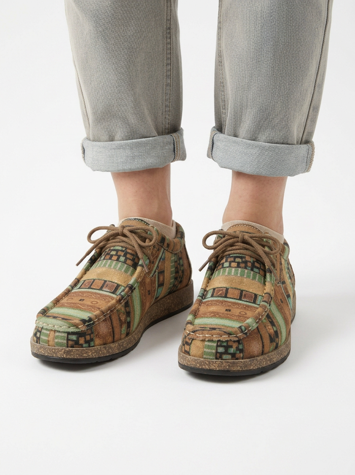 Lightweight and Comfortable Sneakers with Shock-Absorbing Sole for Women, view 5 - Elena Harper