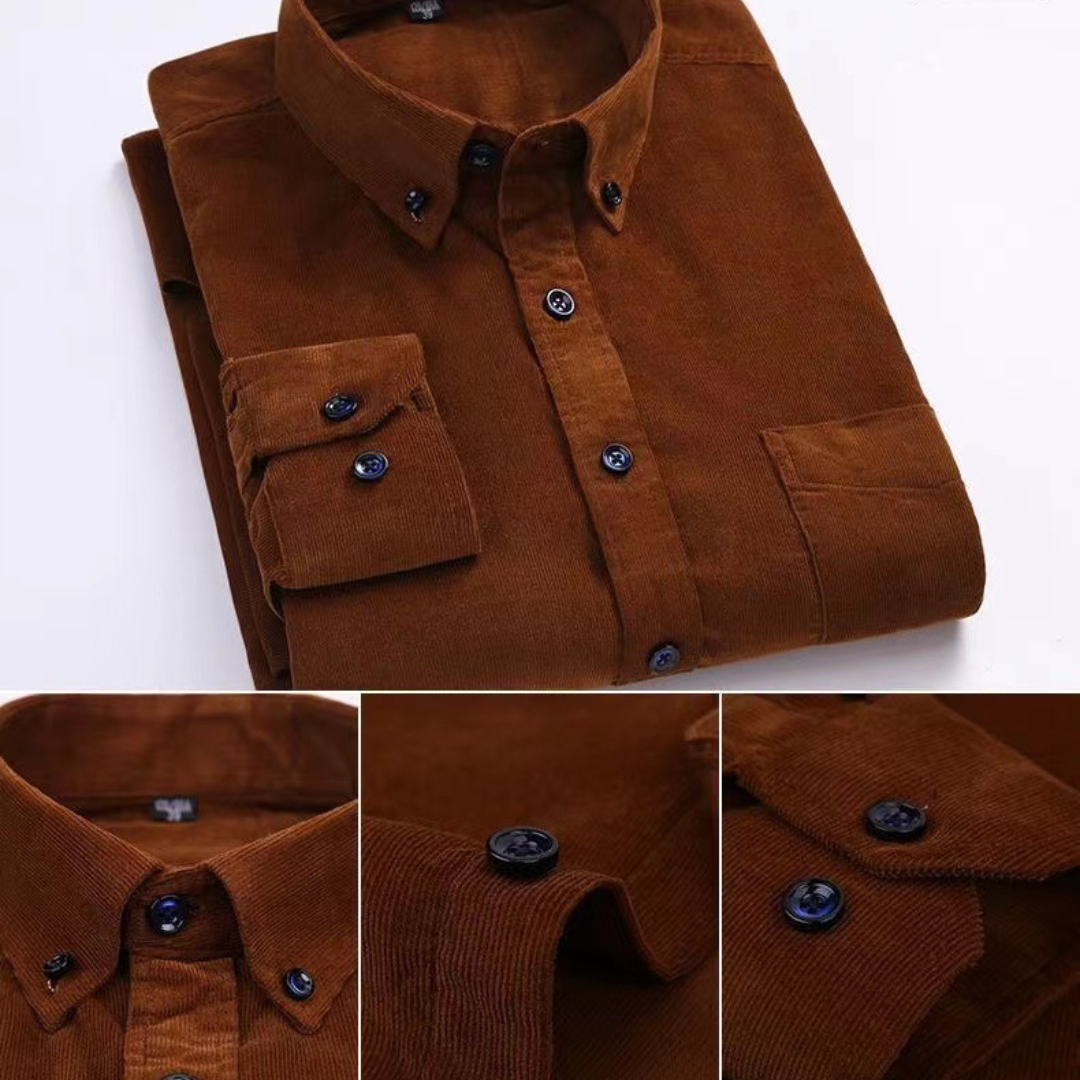 ELENA HARPER™  |  CORDUROY SHIRT FOR MEN