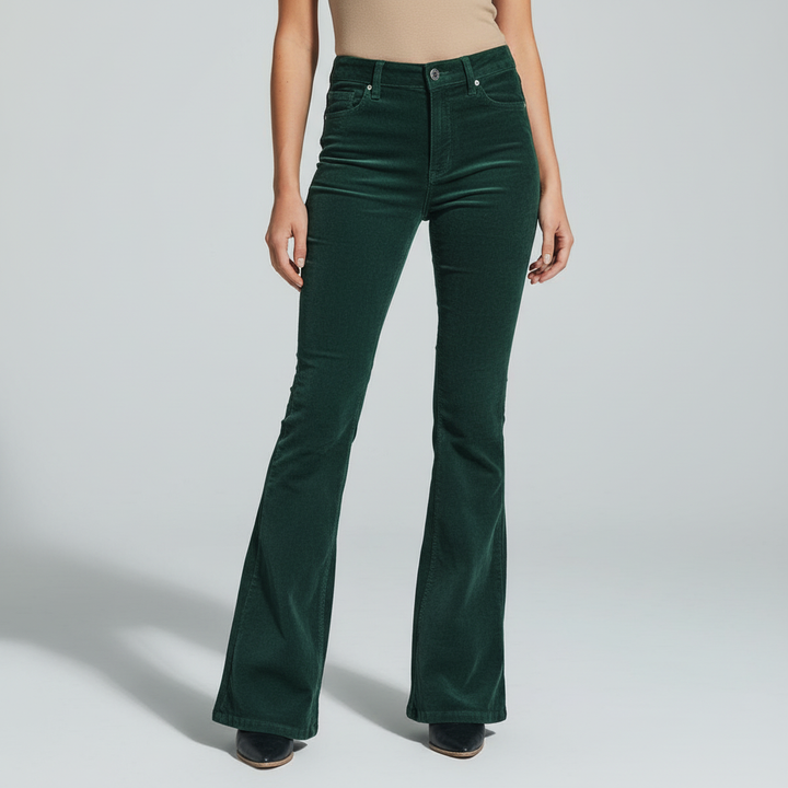 Flared Women's Pants Elena, view 5 - Elena Harper