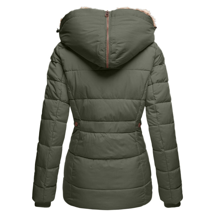 Brigitte - Chic Down Jacket with Fur Lining