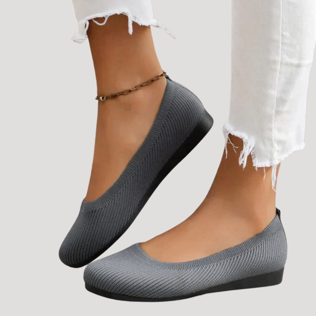 Breathable Mesh Ballet Flats for Women