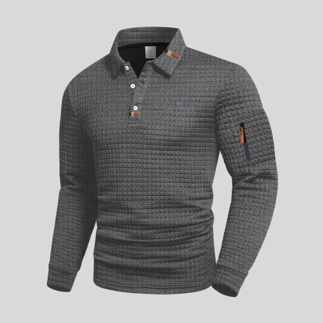 Classic Long Sleeve Shirt for Men - Elena Harper