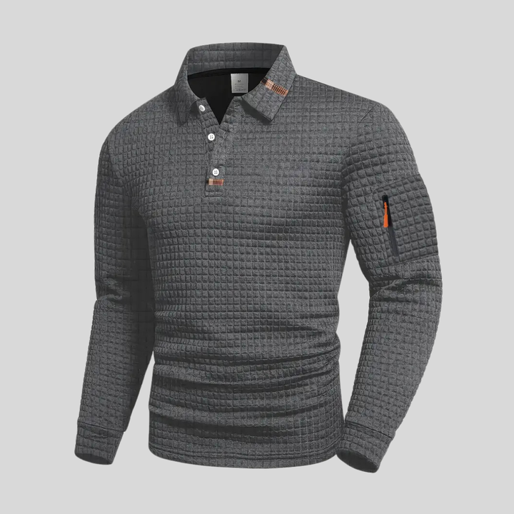 Classic Long Sleeve Shirt for Men - Elena Harper