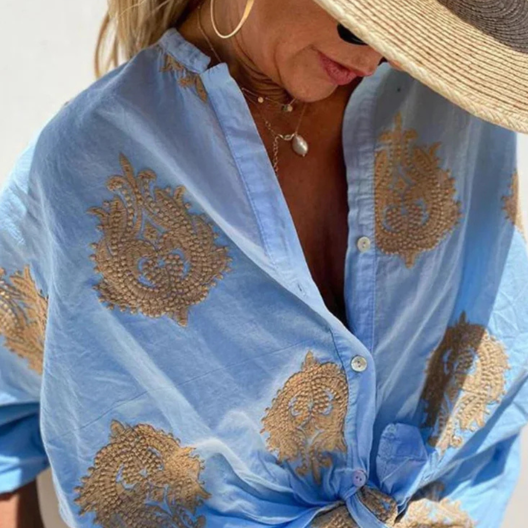 Géraldine / Light and Chic Blouse, view 4 - Elena Harper