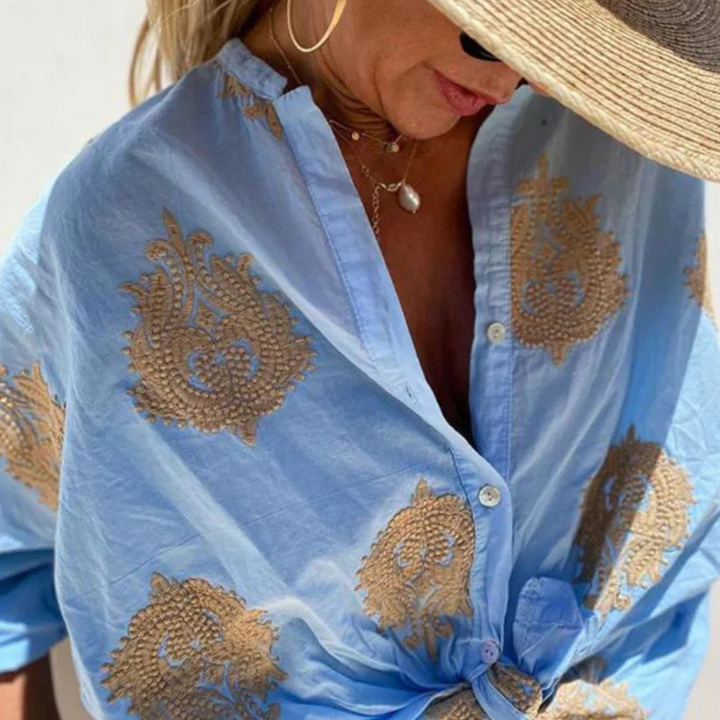 Géraldine / Light and Chic Blouse, view 4 - Elena Harper