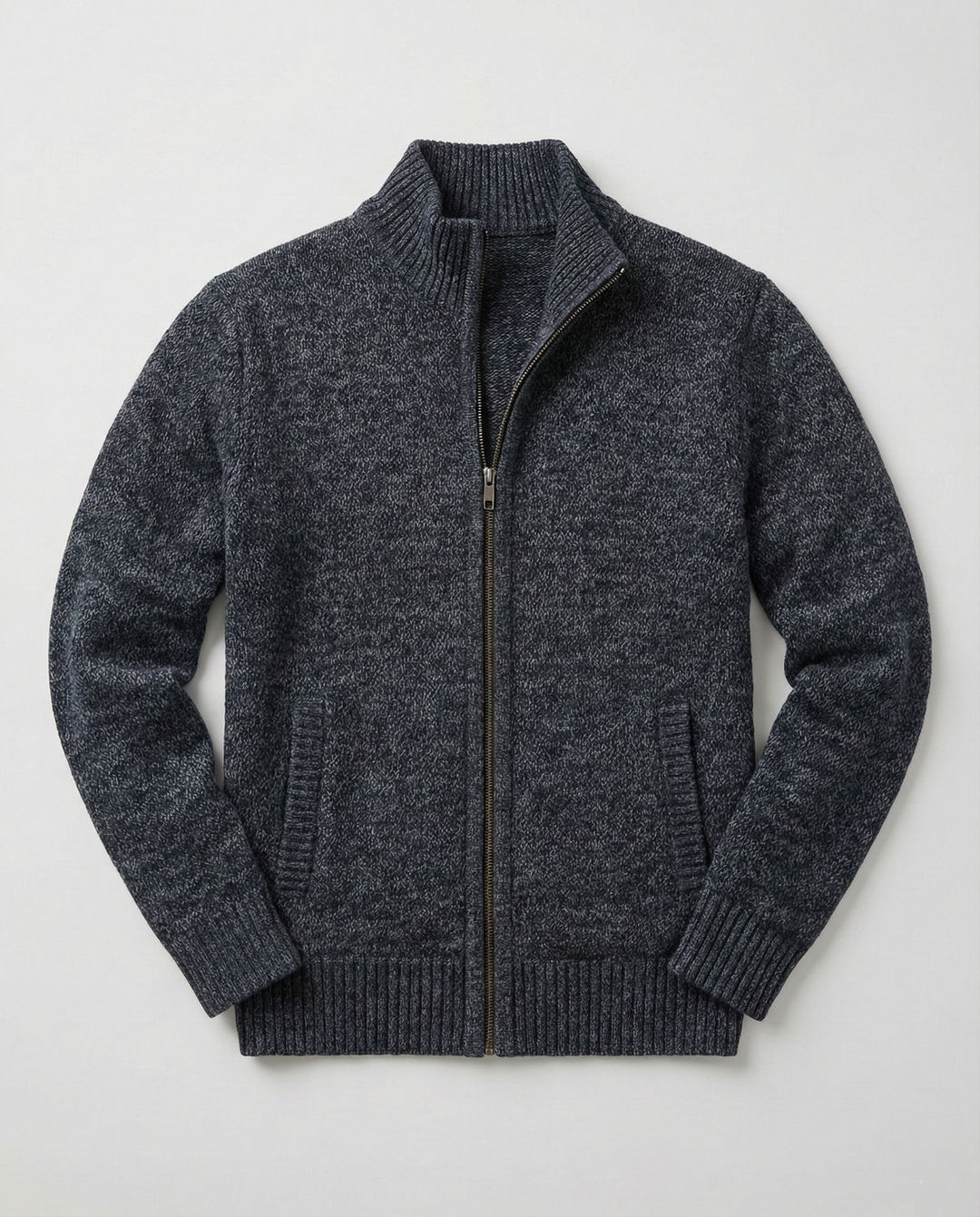 Leandro Merino Wool Cardigan, view 9 - Elena Harper