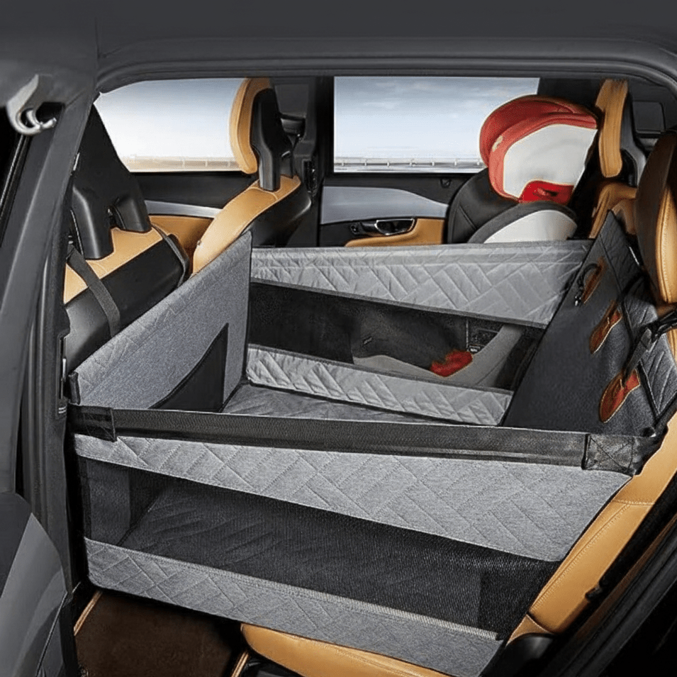 RIDEGUARD PET SEAT – Waterproof Memory Foam Car Mat for Dogs
