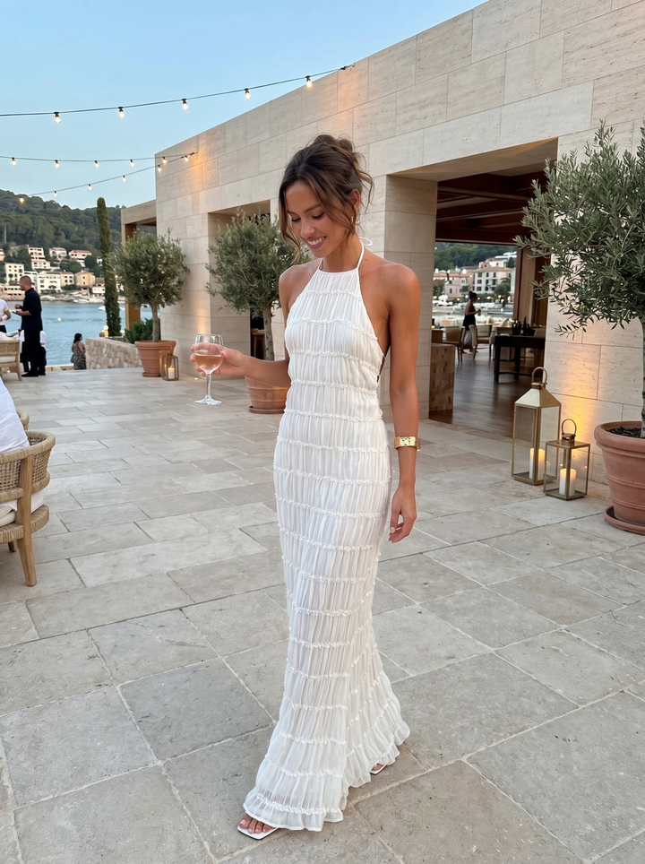Angela™ | Elegant Summer Maxi Dress