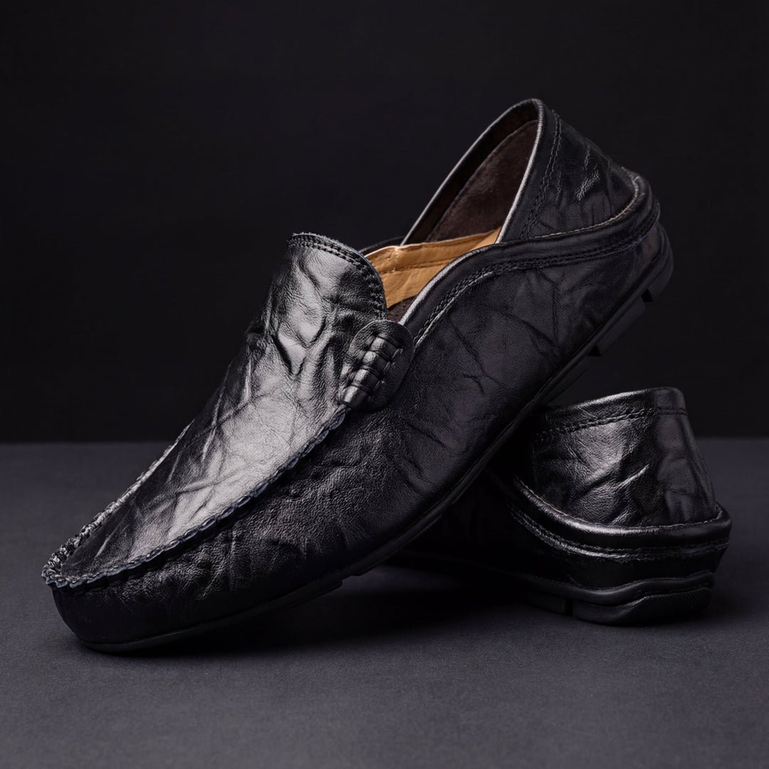 ELENA HARPER™  |  CLASSIC LEATHER LOAFERS FOR MEN
