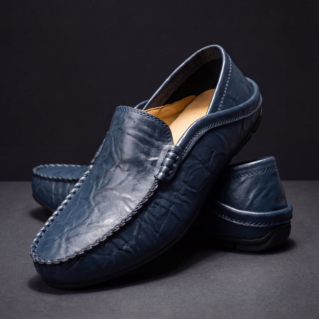 Florence Leather Loafers for Men - Elena Harper