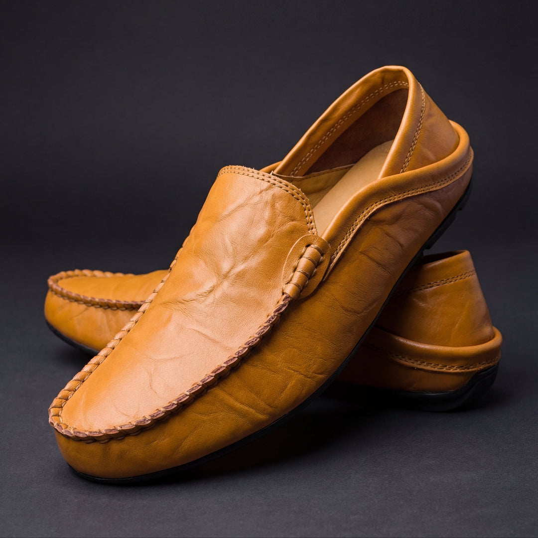 ELENA HARPER™  |  CLASSIC LEATHER LOAFERS FOR MEN