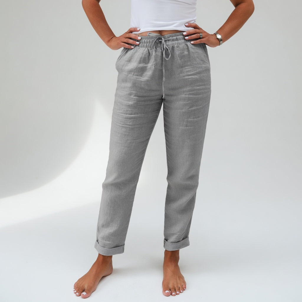 Albertine | Straight Cotton Pants