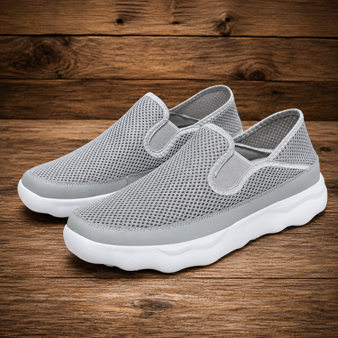 Breathable Walking Slip-Ons - Elena Harper