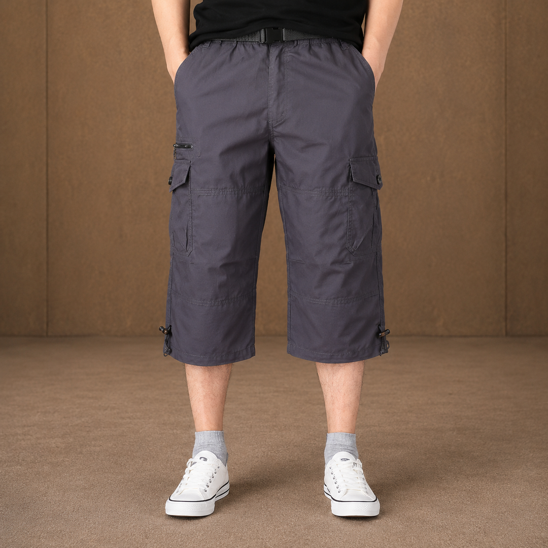 Cargo Capri Shorts - Elena Harper