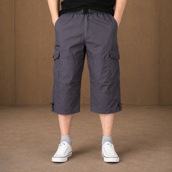 Cargo Capri Shorts - Elena Harper