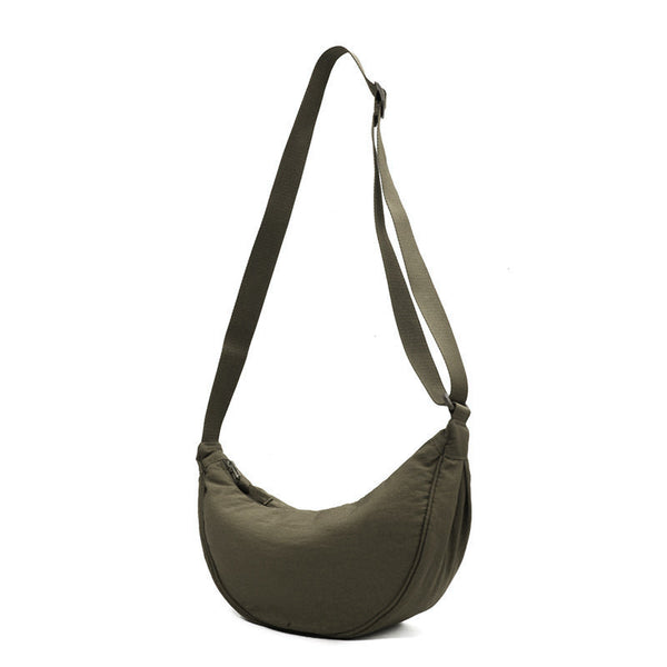 Ruime Nylon Schoudertas voor Dames