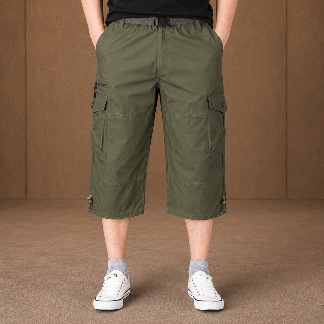 Cargo Capri Shorts - Elena Harper