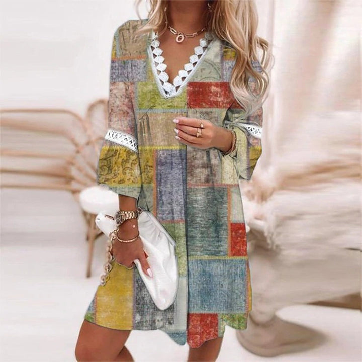 Bente - Women's Printed Loose Dress