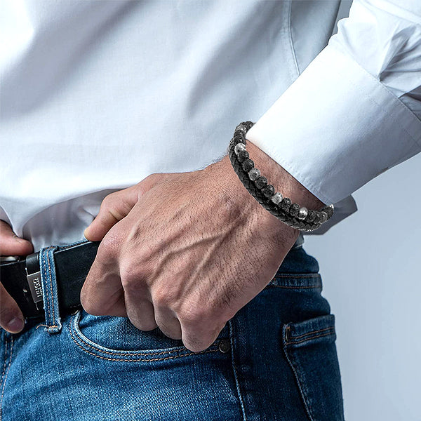 Humanic+ MAXHematit™ Bead Bracelet - for Well-Being and Balance