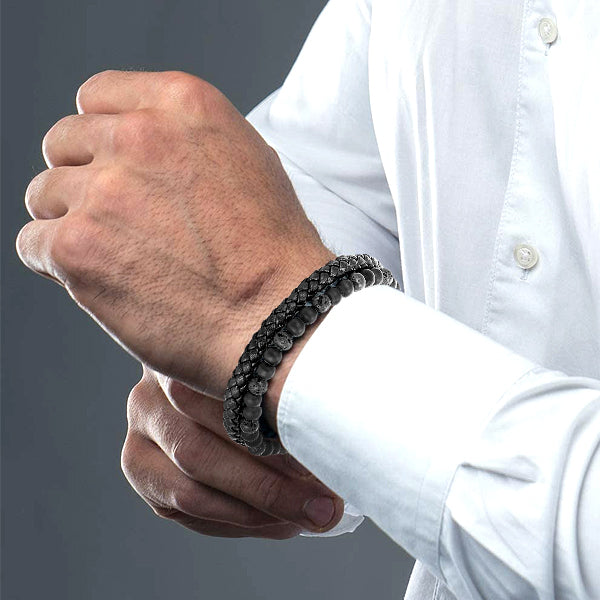 Humanic+ MAXHematit™ Bead Bracelet - for Well-Being and Balance