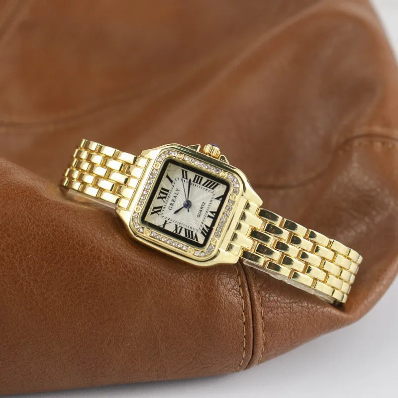 Aurelia Elegance Timepiece, view 5 - Elena Harper
