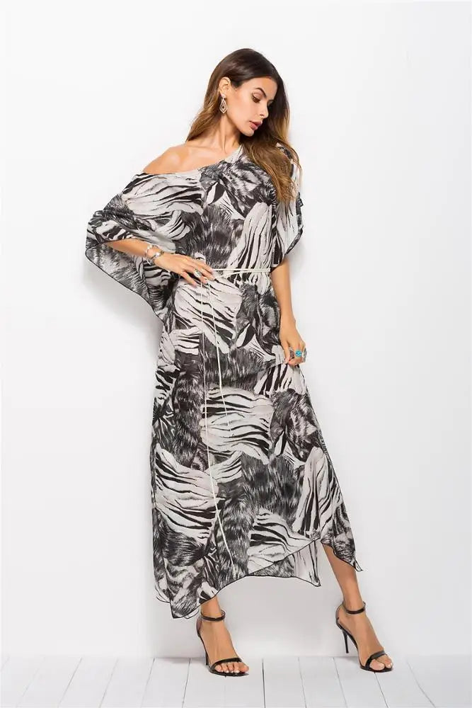 Myrna Elegant Boho Robe - Elena Harper