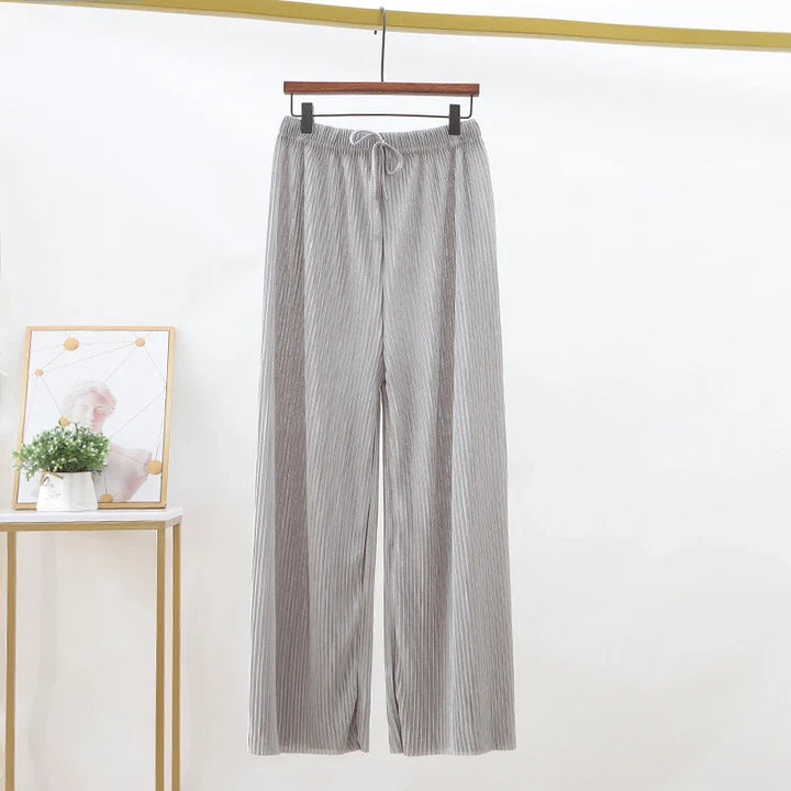 Edvige Lightweight Silk Pants, view 9 - Elena Harper