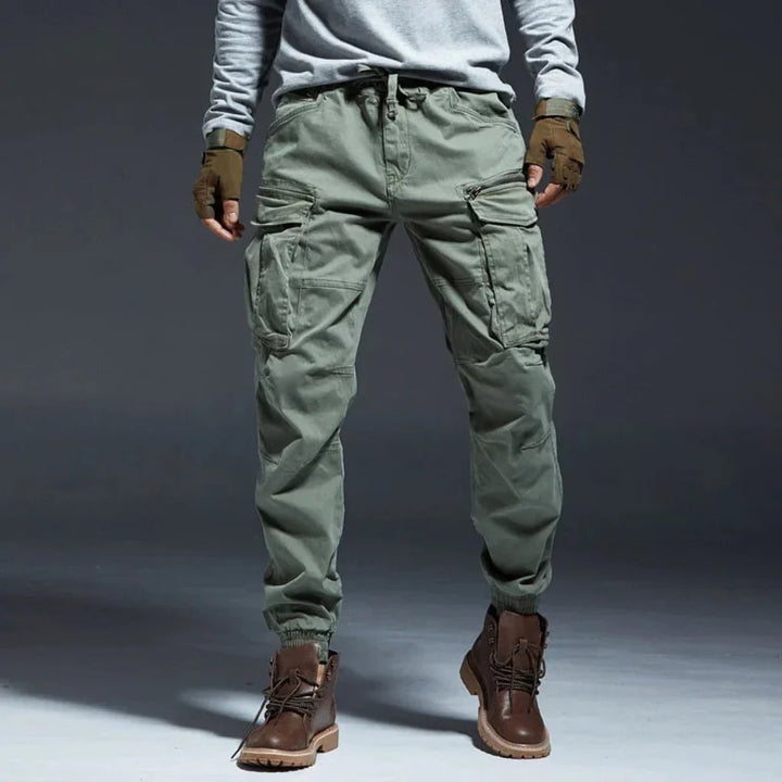 Men’s Multiple Pockets Cargo Pants, view 2 - Elena Harper