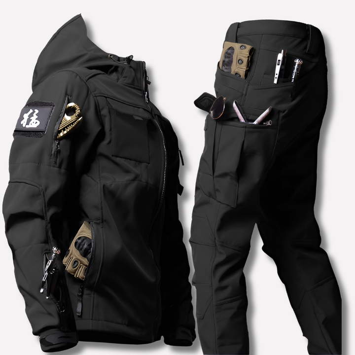 Men's Weather-Resistant Softshell Outdoor Set